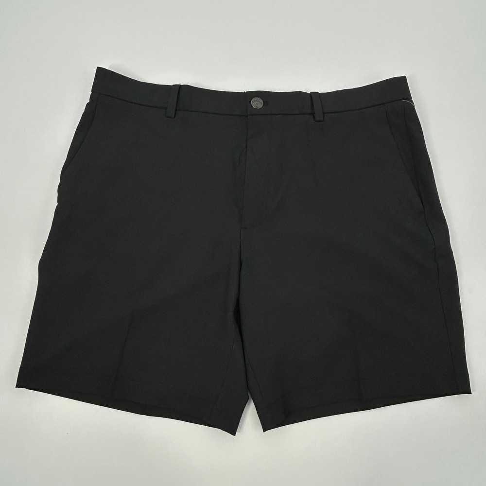 Callaway Opti Dri Shorts‎ 38 Black Stretch Sun Protection UPF 50 8" Inseam NEW